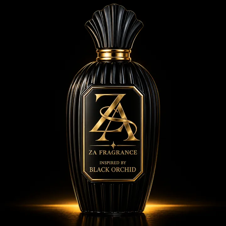 Black Orchid floral amber perfume by ZA Fragrance Pakistan